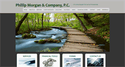 Desktop Screenshot of morgancpas.com